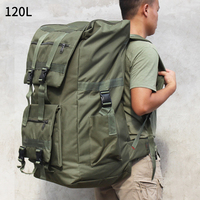 120L Large Capacity Military Tactical Backpack Outdoor Hiking Trekking Camping Travel Waterproof Knapsack Oxford Rucksack 80L