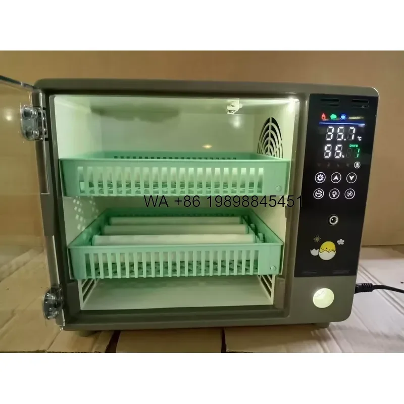 Wmwmnu for 2026 Good Quality ABS Egg Incubator 50 Capacity Fully Automatic Incubator for Sale
