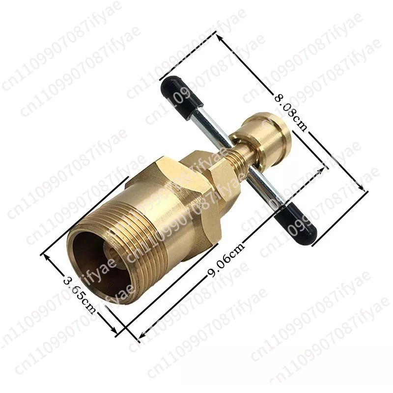 

15Mm And 22Mm Olive Puller Disassembly Tool Solid Brass Copper Pipe Joint