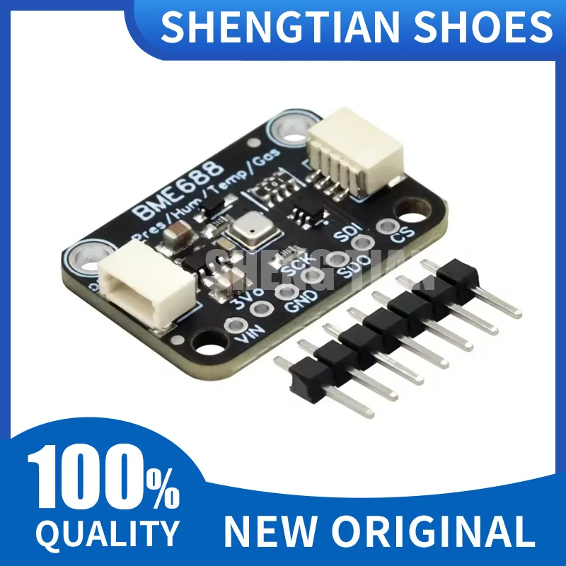 BME688 Environmental Sensor Module, Temperature, Humidity, Pressure, Gas, AI Intelligent I2C