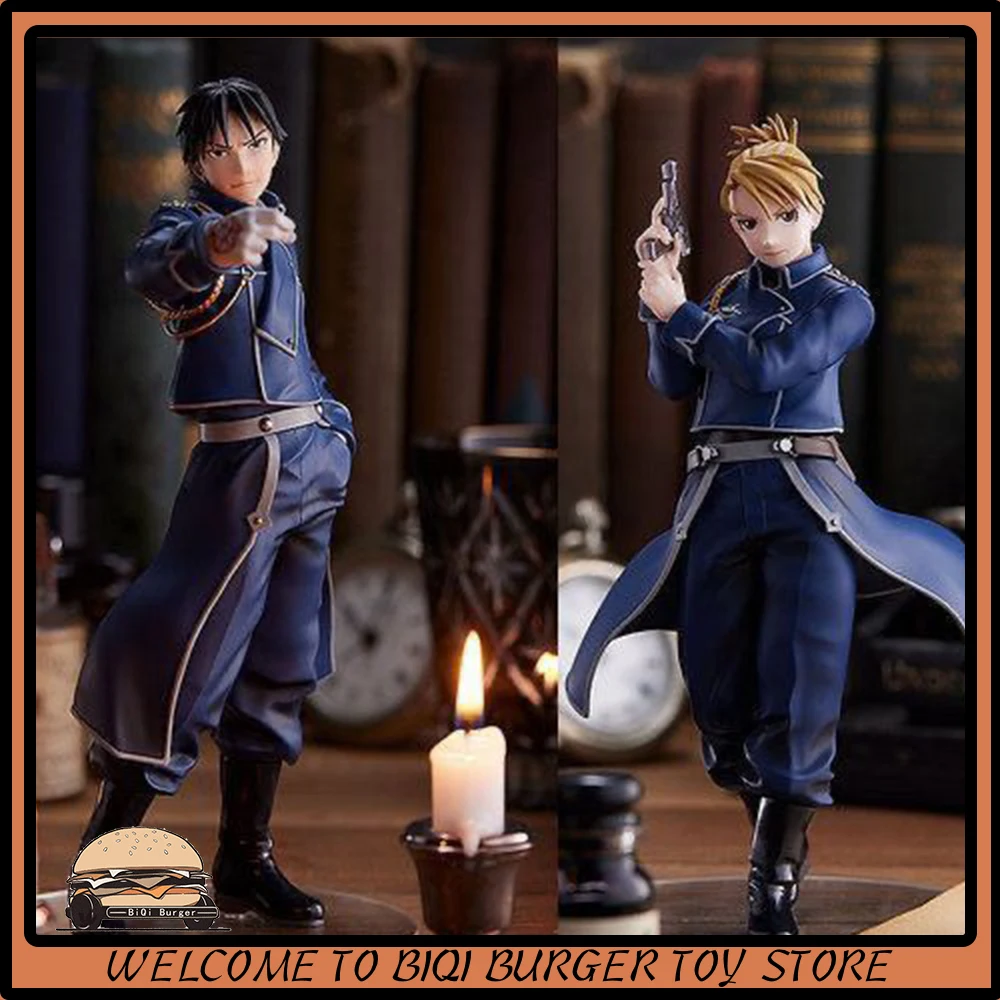 Original GSC POP UP PARADE Fullmetal Alchemist FA Roy Mustang Riza Hawkeye Anime Figure Collection Model Birthday Gift