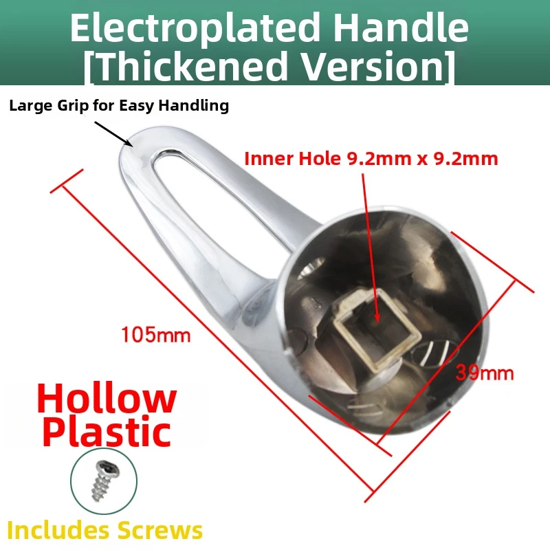 Replacement Mixing Valve Handle for Electric Water Heater Shower Systems with Reinforced Material Construction