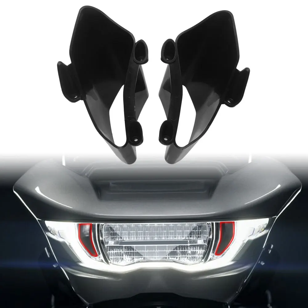 

Пара внутренних воздуховодов для мотоциклов Harley Touring Road Glide CVO/SE ST FLTRXSE FLTRXSTSE FLTRX 2023-26, черные вентиляционные каналы