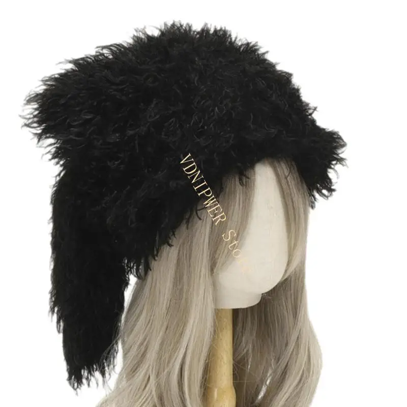 

Machine Washable Winter Breathable Polyester Winter Warm Hats Cold Weather Hat With Ear Flaps D08E