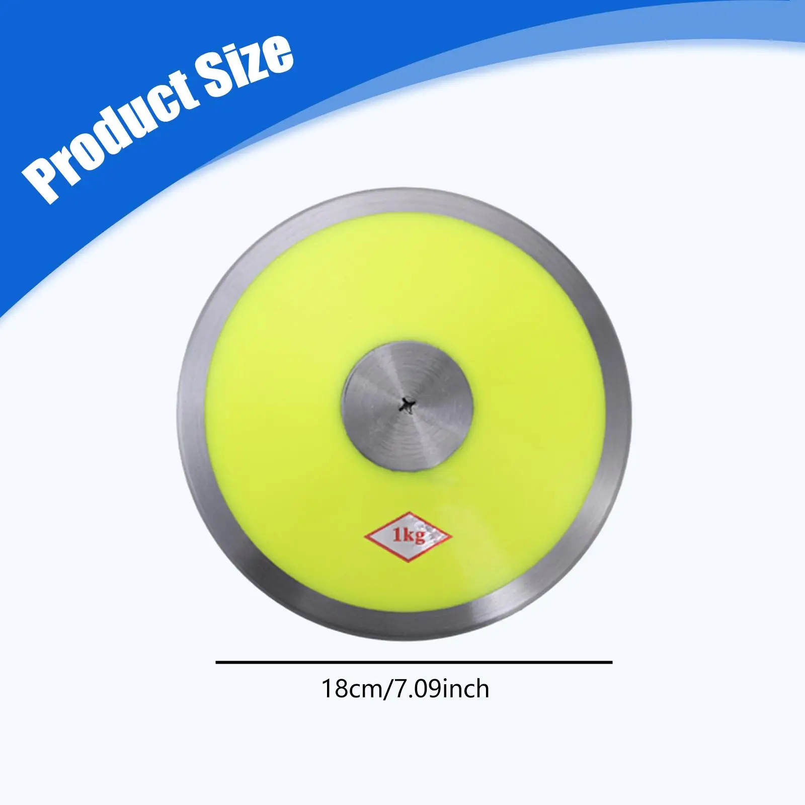 1 كجم نايلون مع حافة فولاذية ومركز للمبتدئين معدات التدريب الرياضي للتخييم الصيفي للكلية