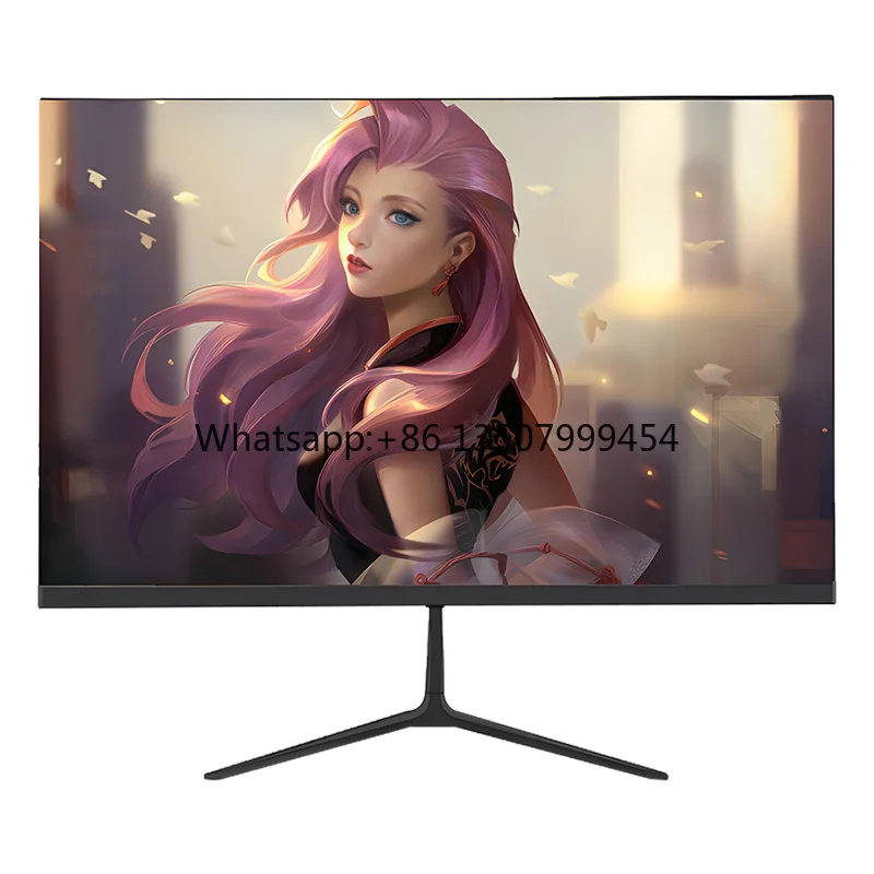 Wholesale Price Lcd Monitor 21.45 1920*1080 75HZ Frameless Gaming Monitor Desktop Computer Screen