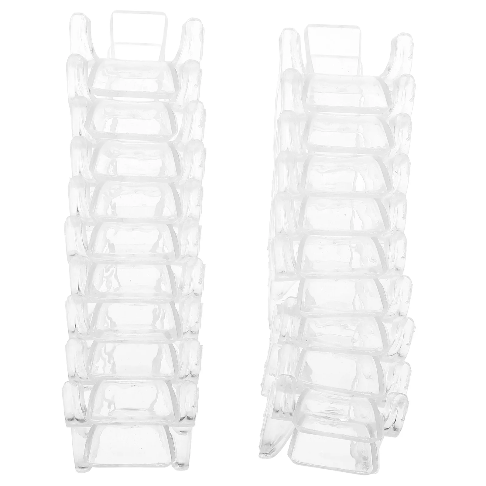 

20Pcs Clear Acrylic Display Stands for Mineral Crystal Specimens Gemstones Rock Holders Collectibles Acrylic Stands for Display