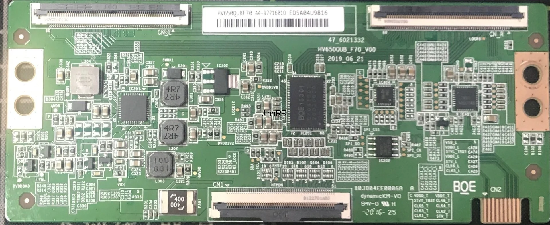 

New and original logic board hv650qub-f70-v00 47-6021332