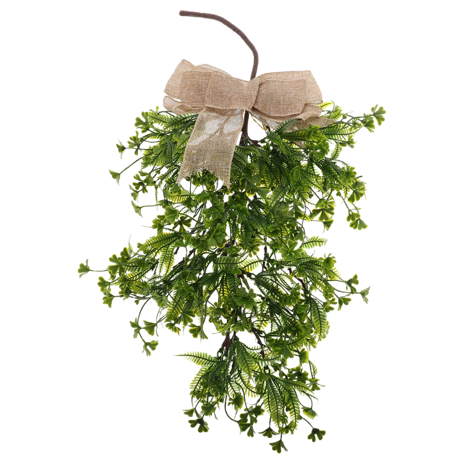 

Clover Wall Hanging Green Plants Artificial Trailing Stems Fake Vines Decor Bedroom Hanging Leaf Shaped Wall Greenery