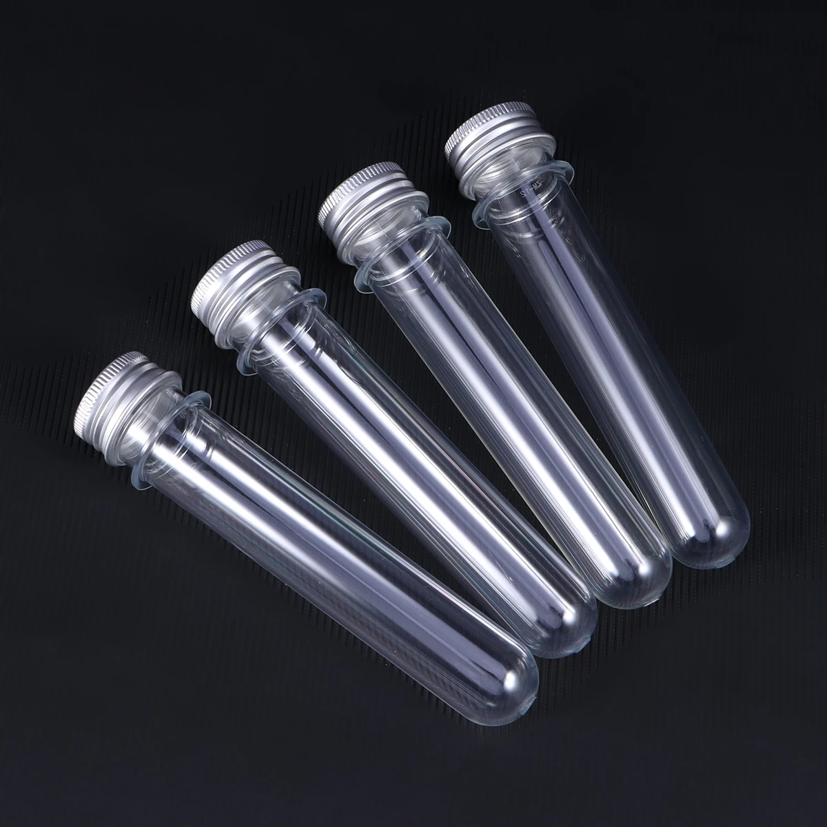 

12 Pcs Test Tube Bottle Bath Salt with Portable Clear Bead Containers Salts Jar Jars Scoop Travel