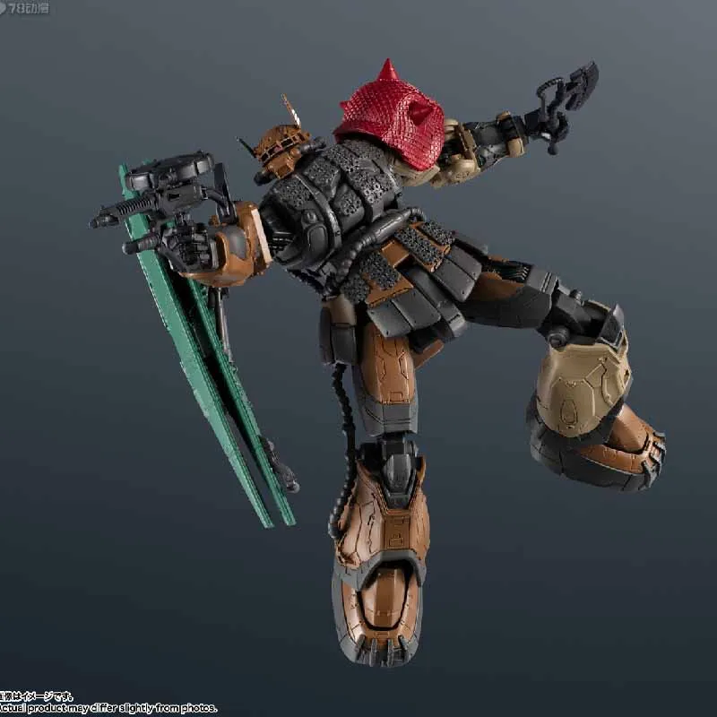 มีสินค้าในสต็อก ของแท้จาก Bandai ฟิกเกอร์แอคชั่น GUNDAM GU Series ZAKU GUNDAM EX ของเล่นสำหรับเด็กชาย/เด็กหญิง/เด็ก/ของขวัญคริสต์มาส