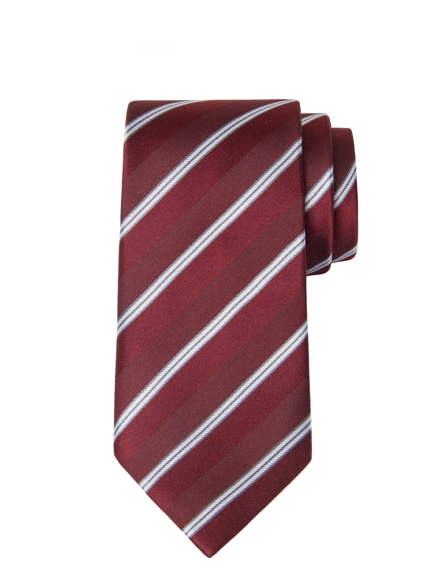 corbata-de-seda-bordada-con-rayas-blancas-y-rojo-vino-para-hombre-estilo-casual-de-negocios-alta-calidad-excelente-relacio