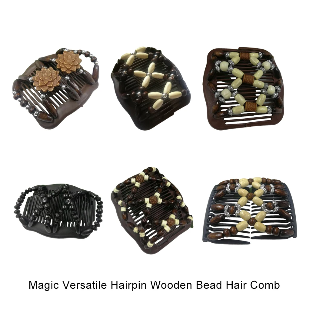 2 6x Durable Hair Clip For Women Available In Multiple Colors Hair Comb Barrette Fashionable Style