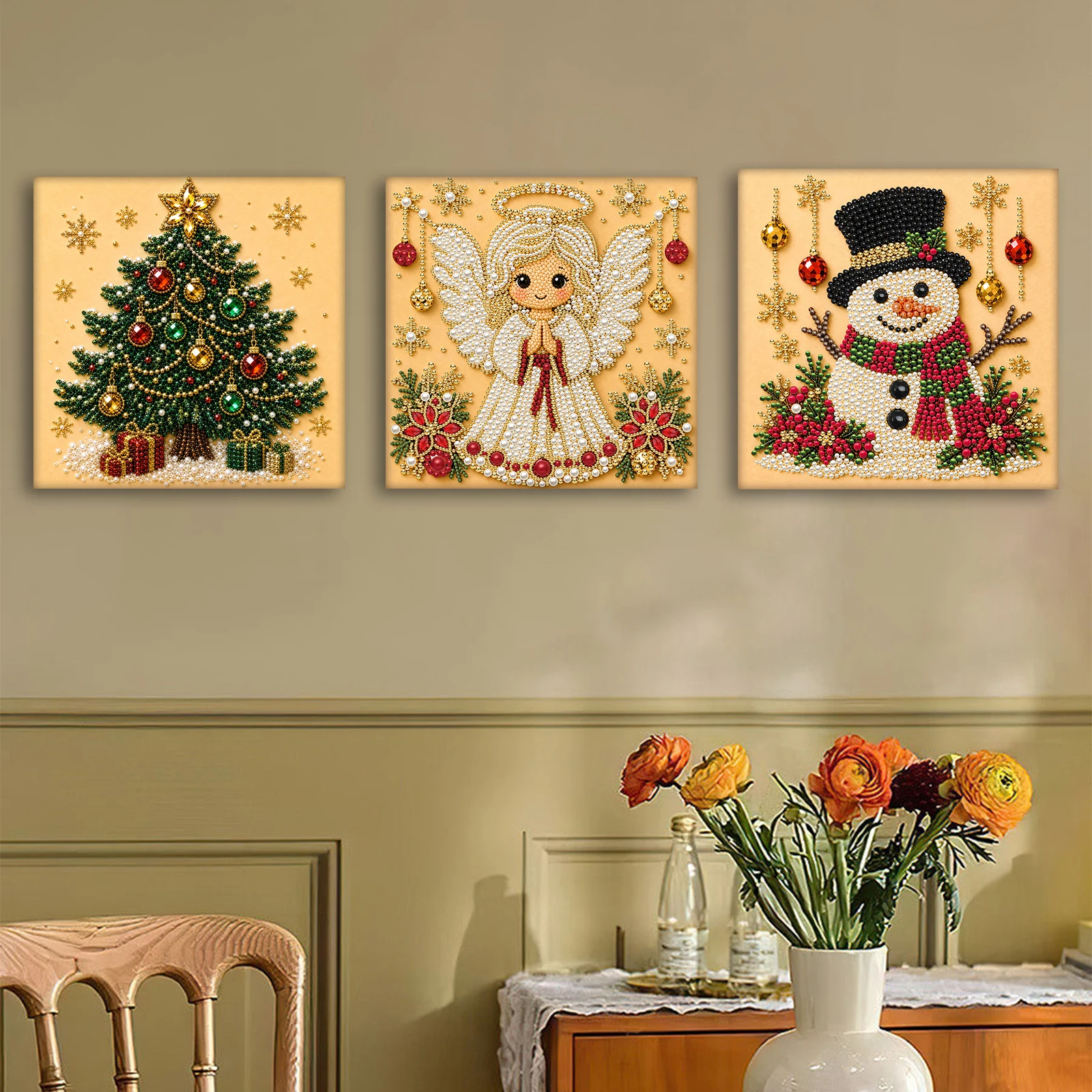 Christmas Santa DIY Pearl Bead - огляд і ціна Resin Art Kits For Adults