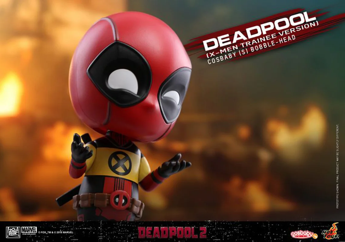 HotToys Marvel Comics Deadpool cosbaby mini collectible doll toy ornaments FANTHFUL