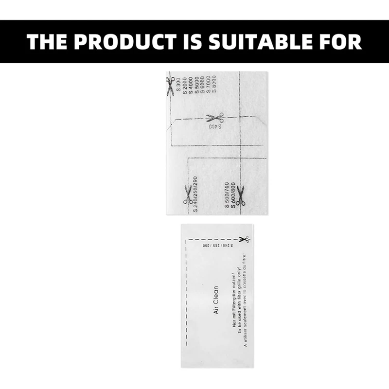 36X ตัวกรองเครื่องดูดฝุ่นสําหรับ Complete S8340 S8360, C1 C2 C3, ตัวกรองไอเสียอะไหล่ชุดกรองร้อน!