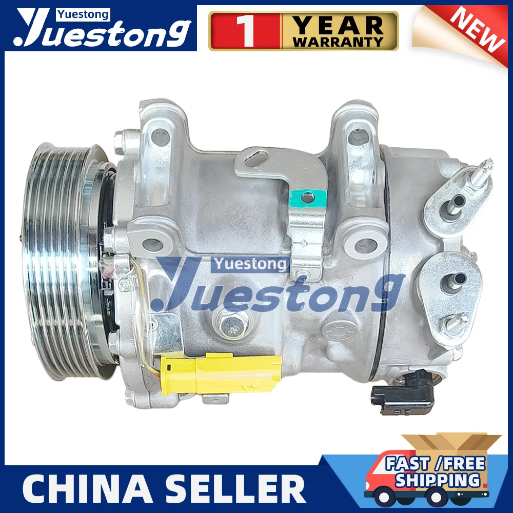 

A/C Compressor SD7C16 For Peugeot 307 308 3008 508 5008 Citroen C3 C4 C5 9822826880 9651910980 9800839580 9688354080 9651911480
