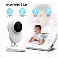 4.3 Inch  Electronic Baby Monitor With VOX Function Video Surveillance Babyphone with 1080P Full HD Night Vision Camera Radio