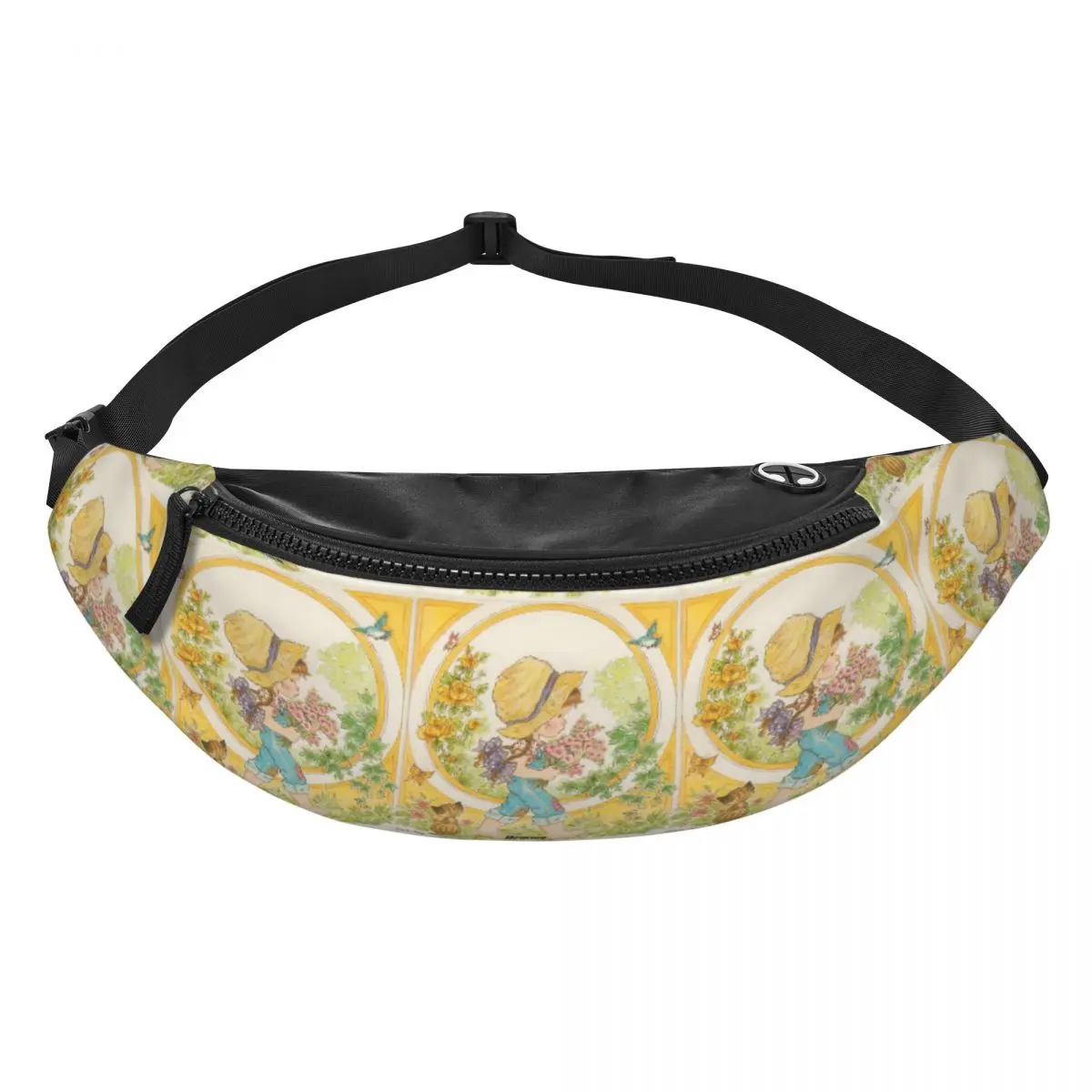 Sarah Kay Girl Fanny Pack Men Women Crossbody Adjustable Waist Bag Travel Running Phone Pouch