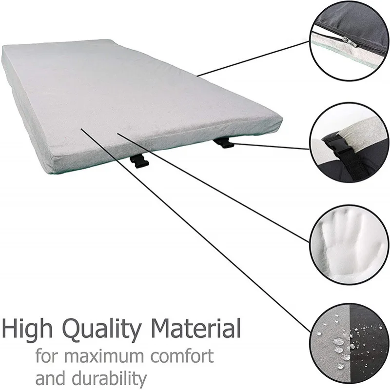 Memory Foam Waterproof Folding Soft Pad Portable Ultra-Light Comfortable Camping Travel Sleeping Mat Indoor Outdoor Universal
