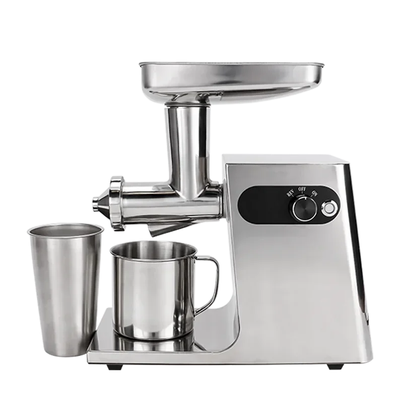 Stainless Steel Juice Machine Automatic Household Commercial Electric Prickly Pear Juicer Sugarcane Vegetable Wheat Seedling