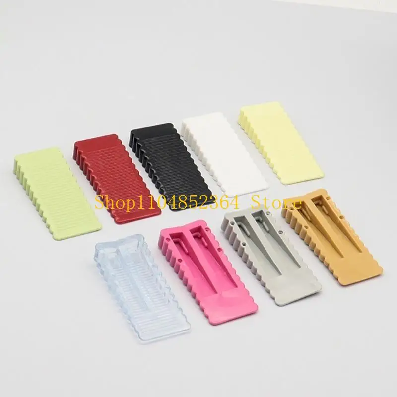 652F سدادات باب مضادة للتصادمات مانعة للانزلاق توقف الباب إسفين امتصاص الصدمات باب المنزل الخلفي الخدم لإبقاء الباب مفتوحًا #4