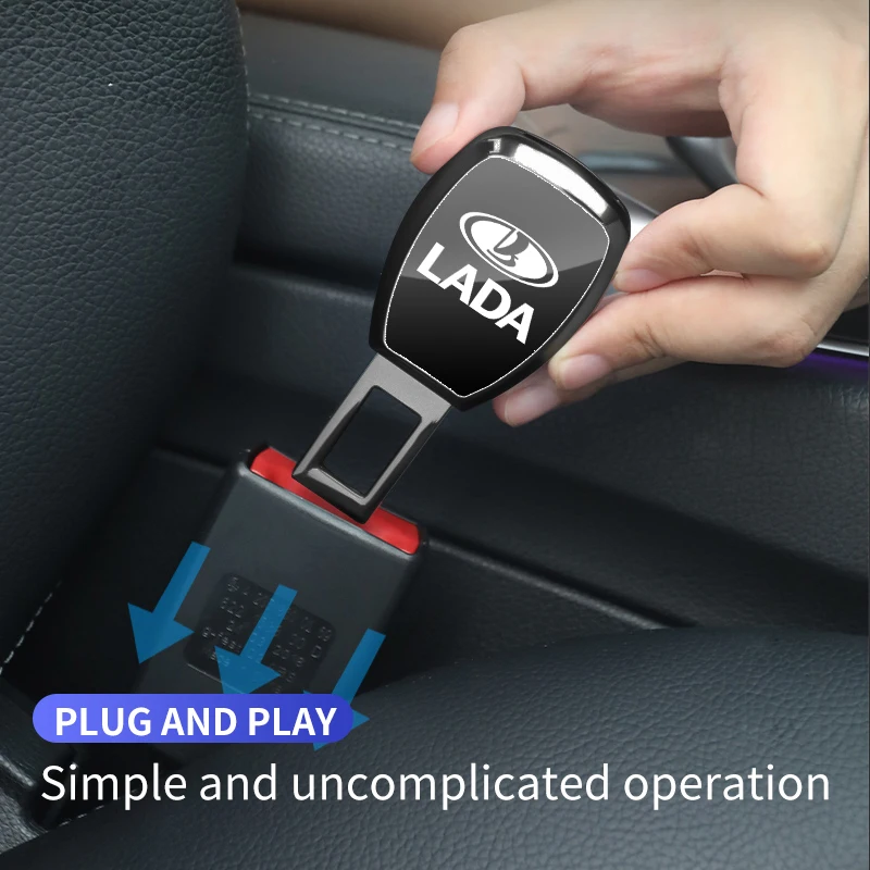 

Car Seat Belt Clip Seatbelt Lock Buckle Plug Interior Spare Parts For Lada Vesta Niva Samara Kalina Largus Priora Xray Granta