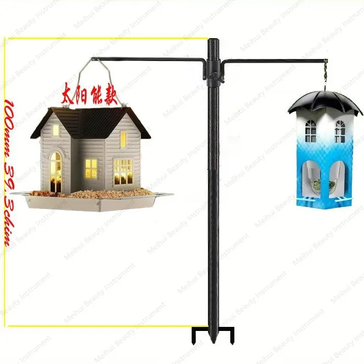 

Трансграничная подвесная кормушка для птиц, кормушка для птиц Castle Solar Plus, газон на балконе, кормушка для диких птиц