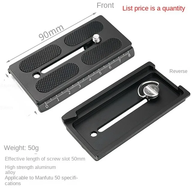 Metal Quick release plate for MOZA Aircross 2 3 Air2 Stabilizer