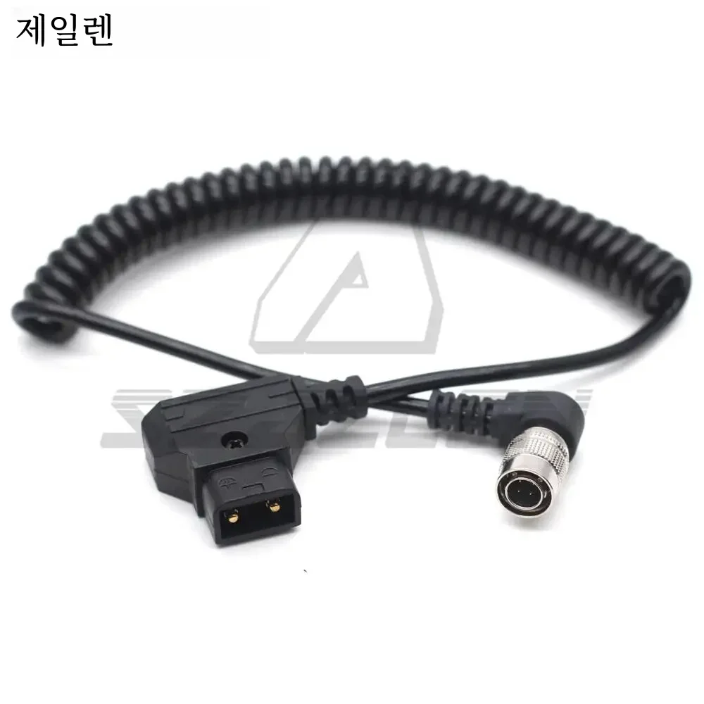 DTAP to  4 pin Right angle elbow plug for Sound Devices 688 633 Zoom F8 Power Cable ZAXCOM