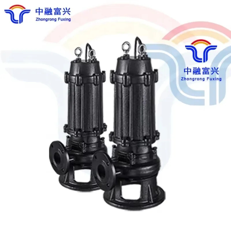 Hot Vertical Single-stage Sewage Pump Efficient and Non Clogging Sewage Pump  Submersible Sewage Pump