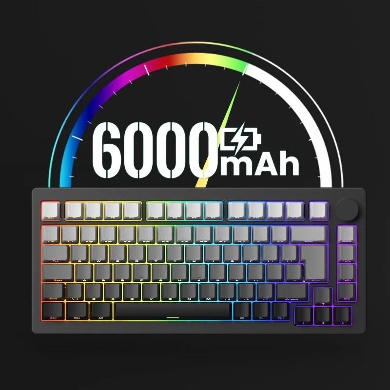 Klawiatura do gier Akko MONSGEEK M1W V3 HE-SP Rapid Trigger z przełącznikiem magnetycznym 8K RGB z funkcją Hot-swap Aluminiowa uszczelka klawiatury