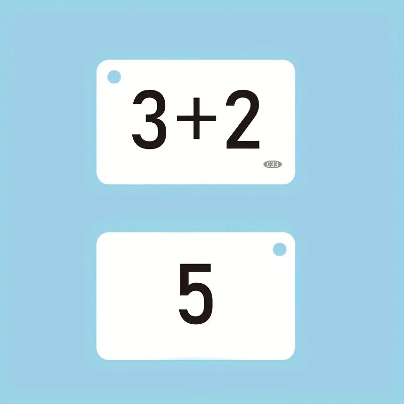 /مع 20 رقمًا، مجموعة بطاقات فلاش الرياضيات 270 قطعة - يتضمن الرموز في حقائق الجمع والطرح - التعلم الممتع للأعمار من 5 إلى 8 سنوات