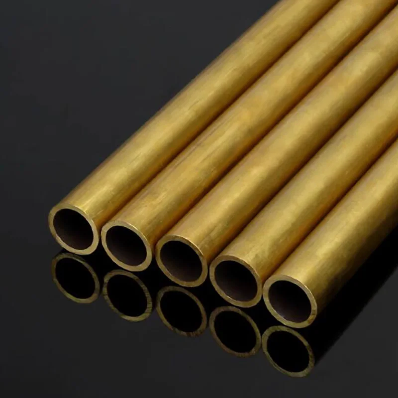 Tubo tondo in ottone tubo metallico 2mm 3mm 4mm 5mm 6mm 7mm 8mm 9mm 10mm 11mm 12mm 13mm 14mm 15mm 16mm 17mm 18mm 19mm 20mm