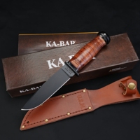 KA-2225 Small obstacle-clearing camping straight knife, 1095 high-carbon steel hunting knife, mountain exploration knife