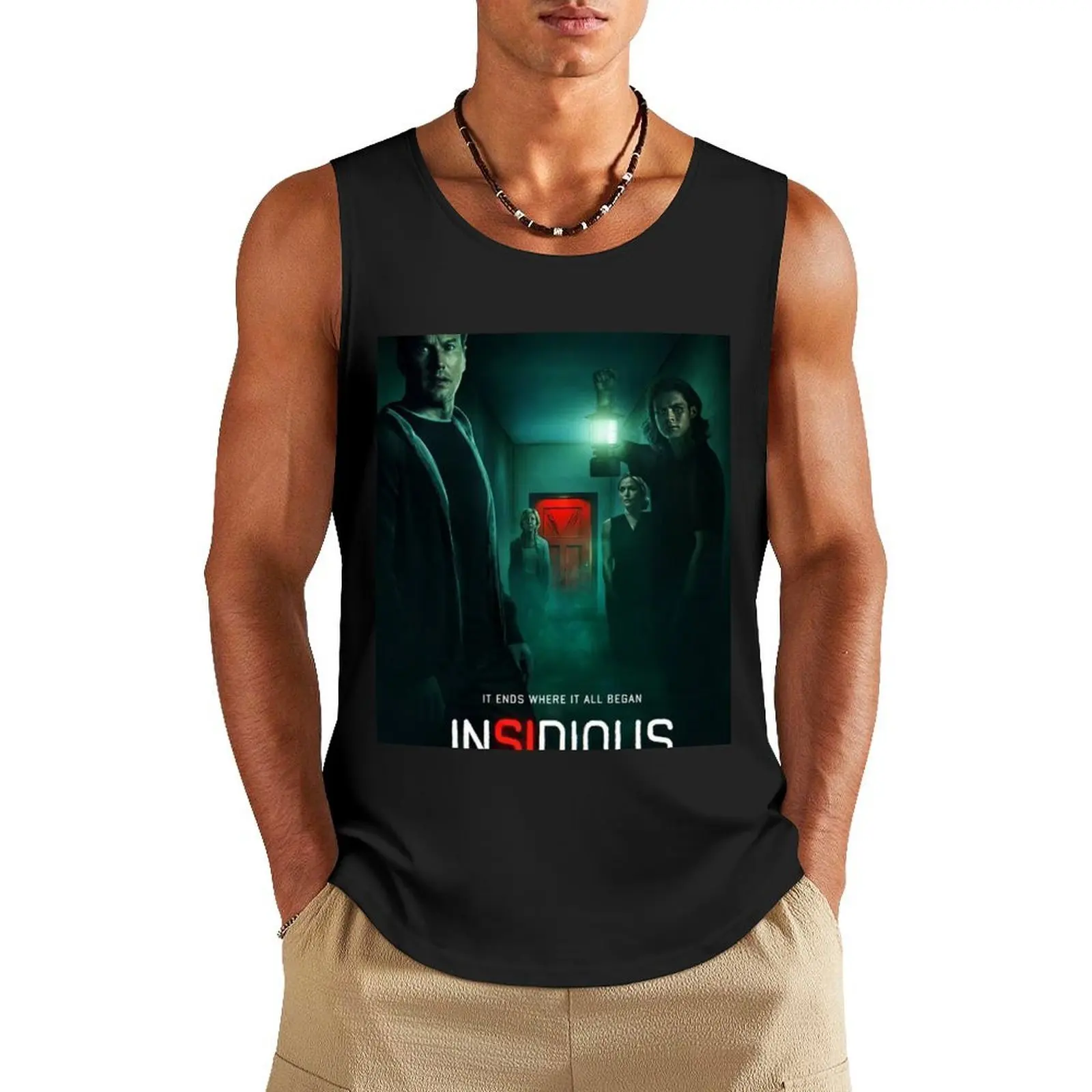 

Insidious Movie Tank Top Short sleeve bodybuilding t-shirt summer 2025