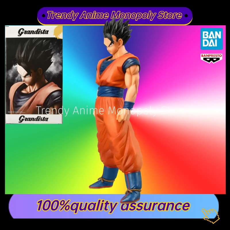 

In Stock Bandai Original Dragon Ball Banpresto Son Gohan Figurine Model Ornaments Anime Toys Statue Holiday Gifts