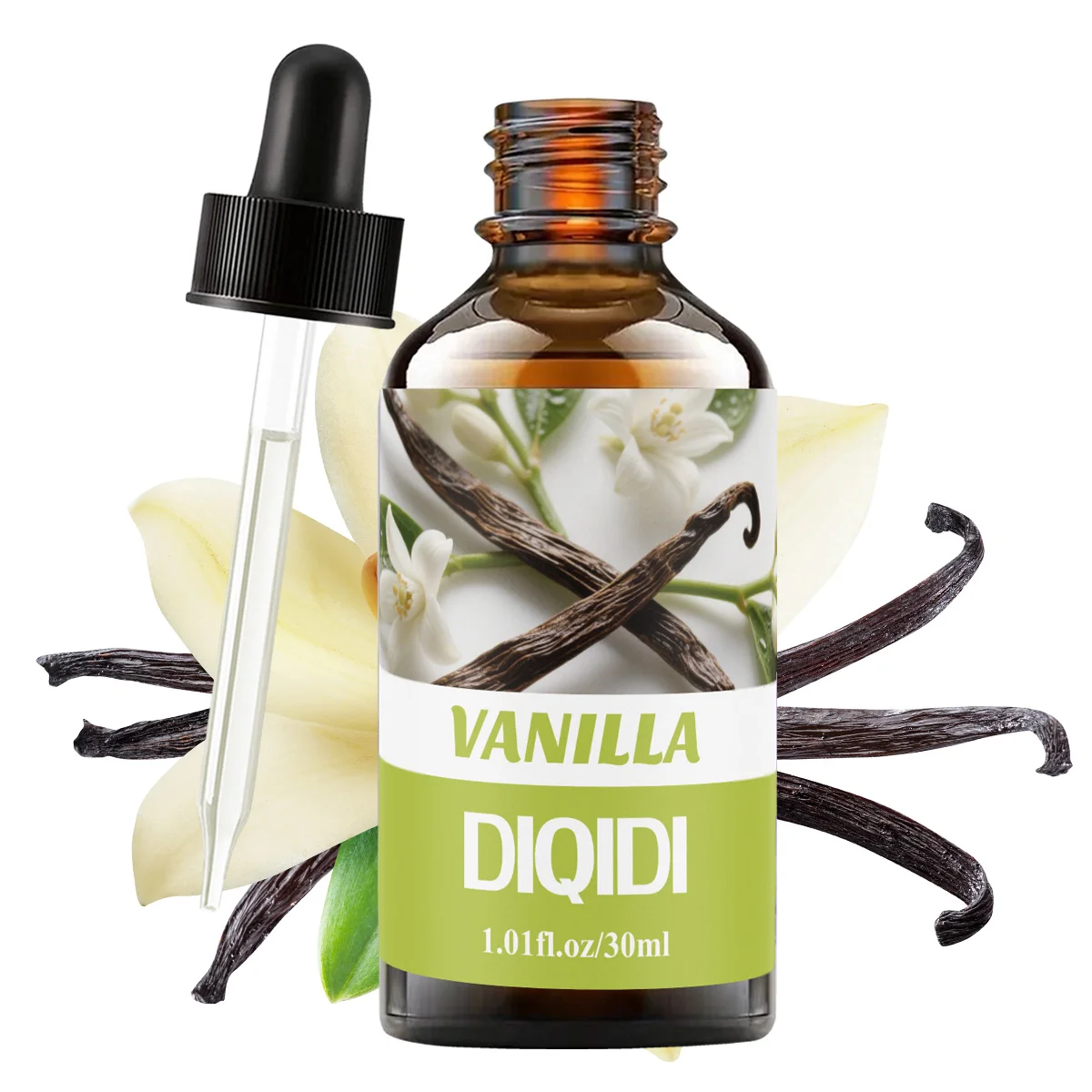 زيت نبات الفانيليا العطري للتدليك، زيت عطري مرطب للعلاج العطري متوافق مع آلات العلاج العطري #1