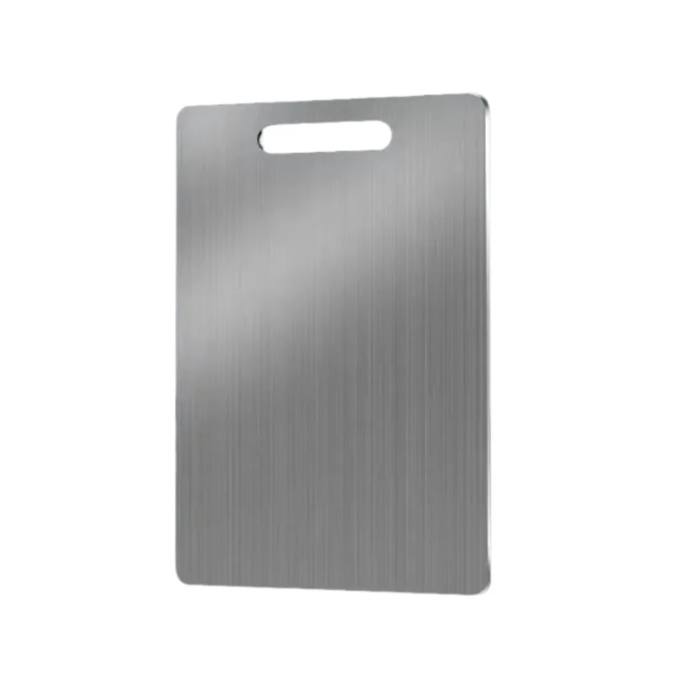 

Stainless Steel Stainless Steel Cutting Board Thickened Double Sided Food-grade Cutting Board Anti-mold Easy to clean