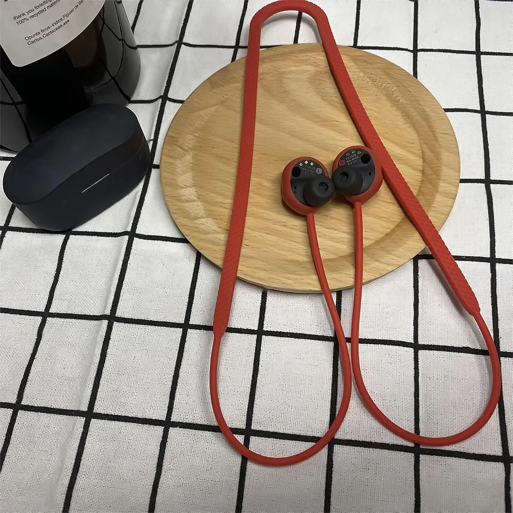 

Suitable For Sony WF-1000XM4 BT Headset Silicone Anti-Lost Lanyard Non-Slip Smooth Touch And Comfortable Wearing Practical