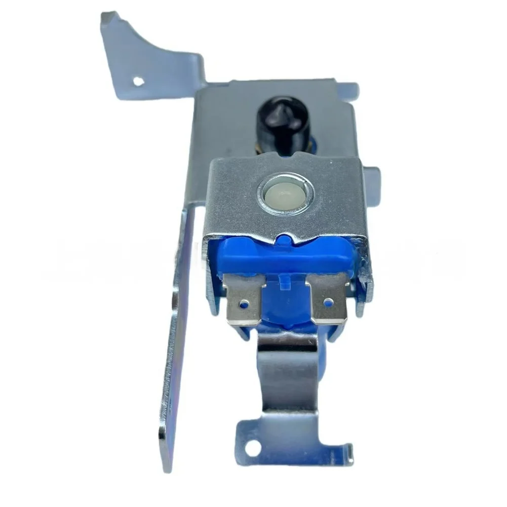 WR55X11128 Solenoid Valve For Washing Machine Parts Blue Plastic Metal Appliance Accessory Quick Replace Optimal Water Control