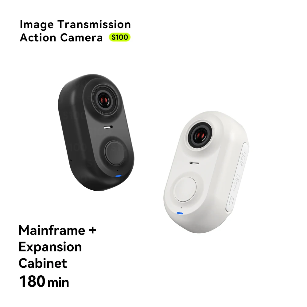 Pocket Portable Ultra 4K30fps Magnetic Action Camera 38g Ultra-Light Dual Battery Vlog Video Camera
