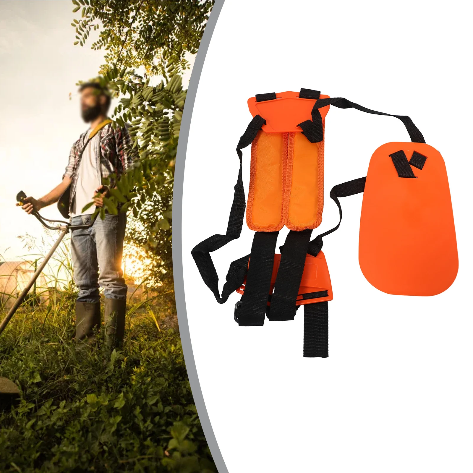 

Comfort Focused Adjustable Full Harness Shoulder Strap Compatible with For FS 90951001319656 Eater Trimmer Flexible Use Cases