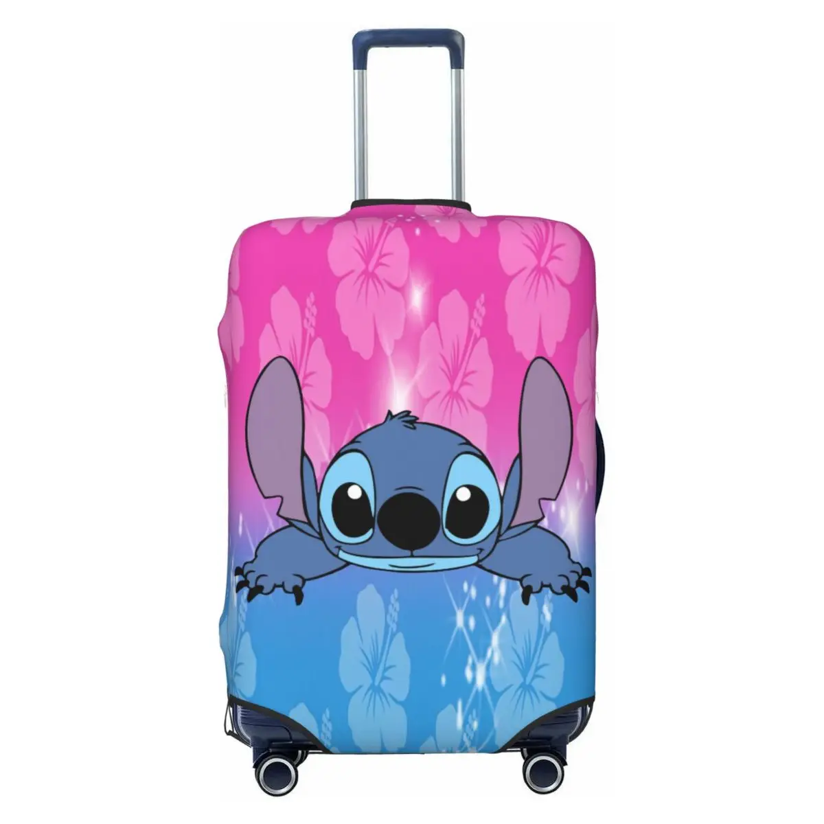 

Custom Cartoon Lilo And Stitch Luggage Cover Protector Fashion Animated Travel Suitcase Covers for 18-32 Inch