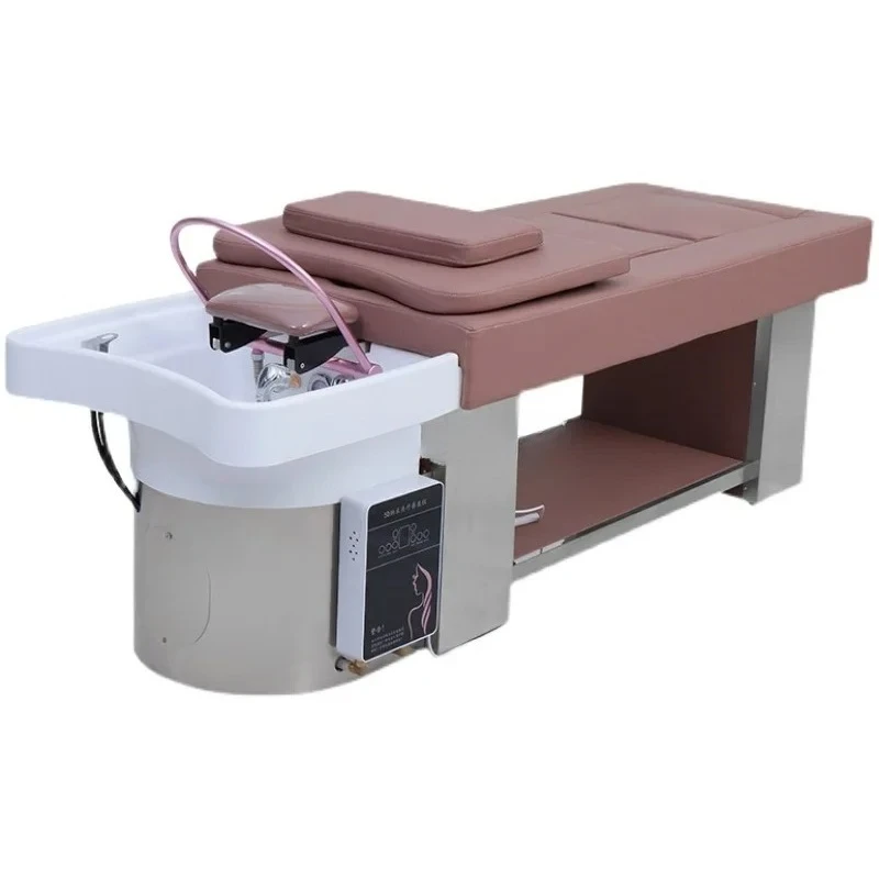 

Thai Beauty Water Circulation Head Treatment Bed for Hair Salon Fumigation Moxibustion Barber Shop Ear Cleaning Bed