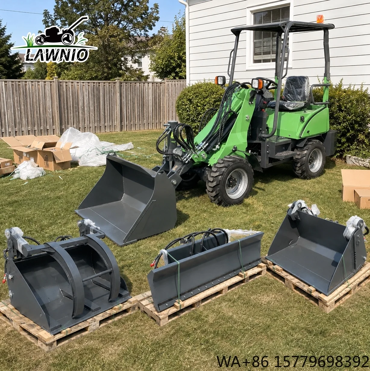 Free Shipping Telescopic Arm Loader  Dual Drive Motors High Maneuverability for Fertilizer Handling Telescopic Loader