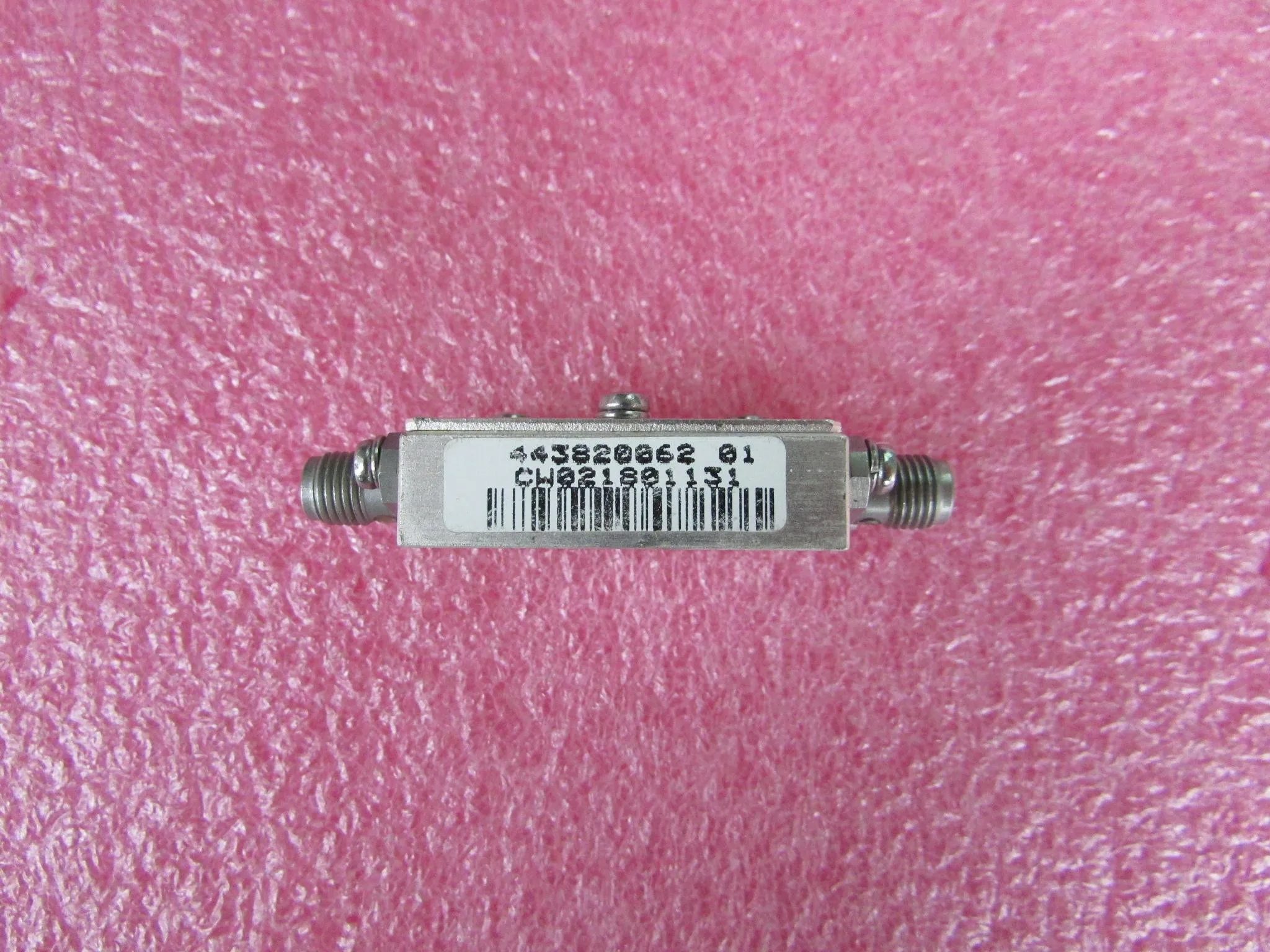 center frequency：7.12GHz  6.8-7.4GHz SMA female RF microwave coaxial bandpass filter