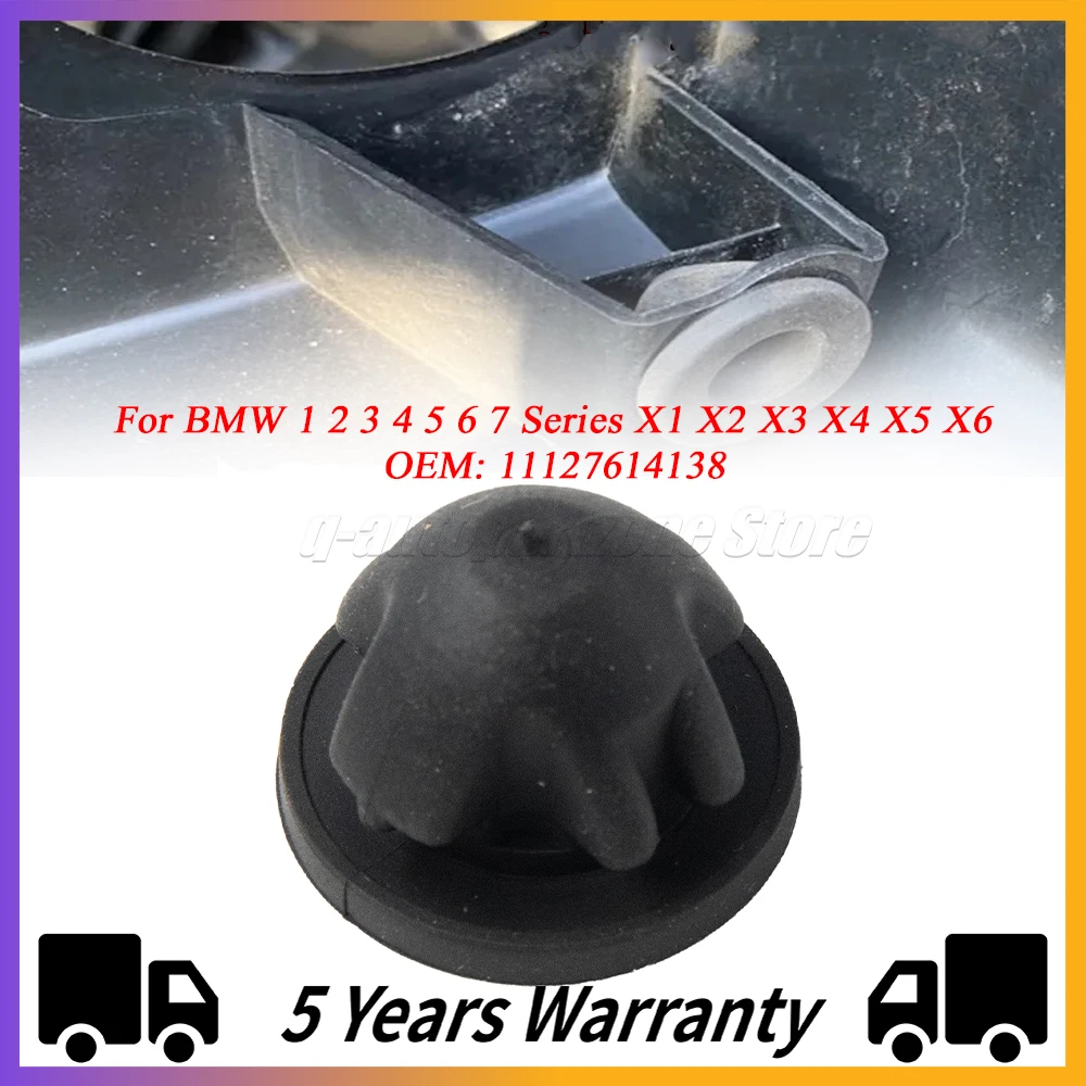 New Engine Top Cover Grommet Engine Cover Trim Rubber Mount Grommet For BMW 1 2 3 4 5 6 7 Series X1 X2 X3 X4 X5 X6 11127614138