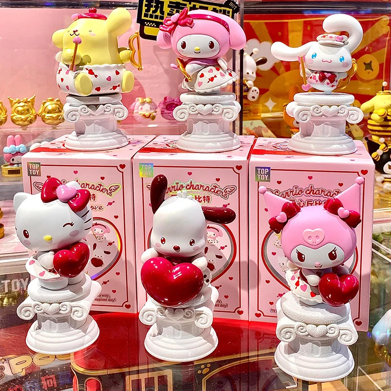 

Sanrio Love Cupid 520 Ограниченная серия, Женская милая куроми, коричная мелодия, экшн-фигурка, сюрприз, коробка, кукла, коллекционные игрушки