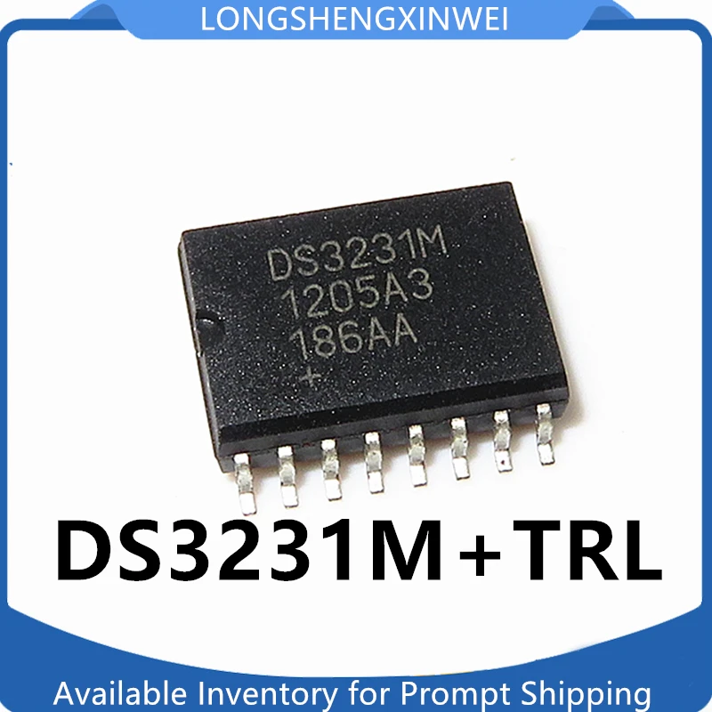 1PCS New  DS3231M+TRL DS3231M Patch SOIC-16 Original Real-time Clock Chip